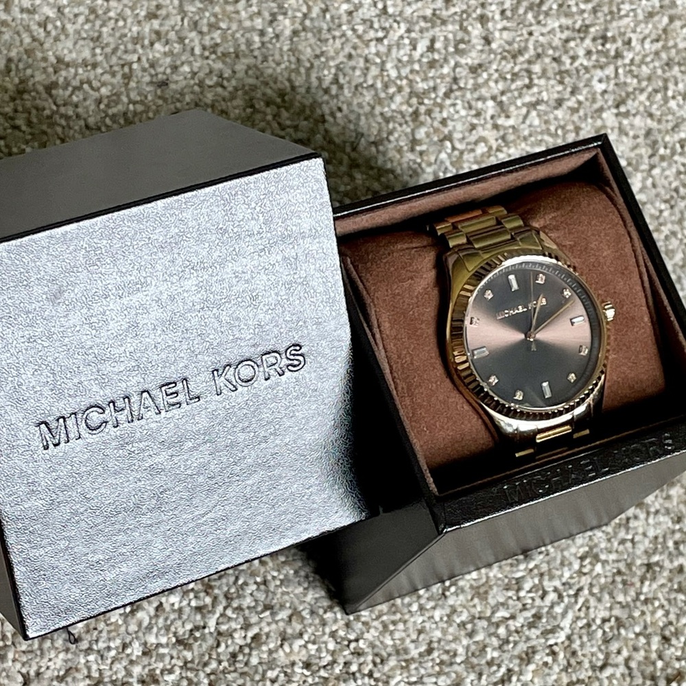 Michael Kors Rose Gold Large Watch